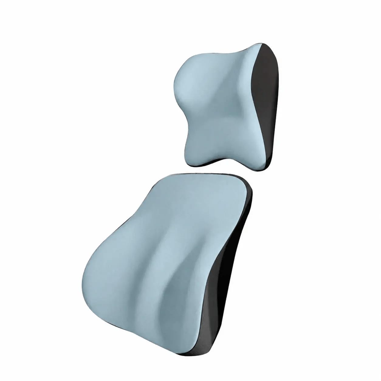 Qutyningd Car Lumbar Support and Headrest For Porsche Cayenne 2010-2026, Ergonomic Car Cushion Back Neck Support Soft Thoughtful Lifestyle