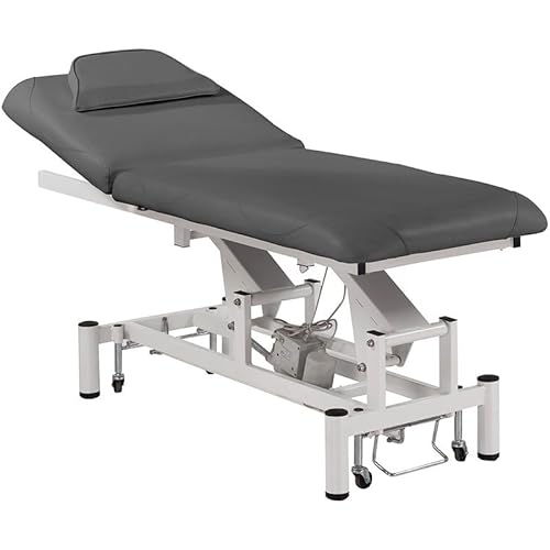 LBH Camilla de Masaje Eléctrica Seem Gris Oscuro