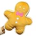 Peluche di pan di zenzero uomo farcito bambola, peluche carino cuscini morbidi tiro cuscino decorazioni bambini bambini regalo di compleanno regalo