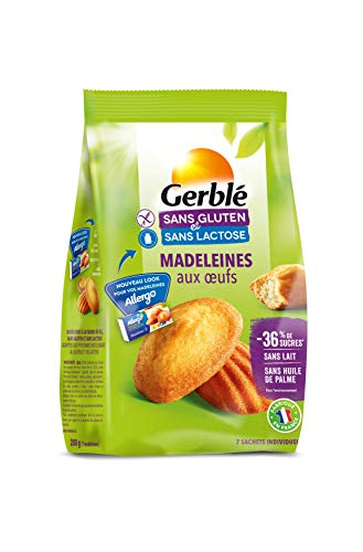  Gerblé Madeleines aux œufs, Sans gluten & Sans...