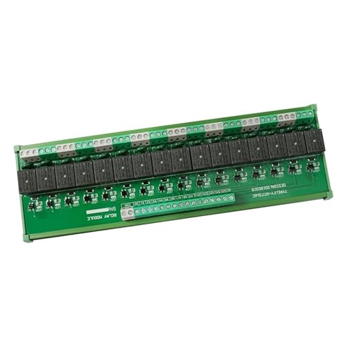 Relais électromagnétique 12V de haute précision 16 groupes pour armoire PLC