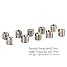 Mavaol Stainless Steel Thread Repair Insert, 303 Stainless Steel, Corrosions, Easy Installation, for Aviation, Automotive, Electronics, Mechanical Repairs