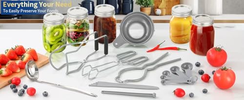 Image of Canning Supplies Starter Kit,Canning Kit Set for Beginners