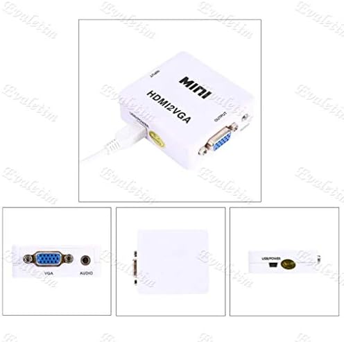 Alfais 4314 HDMI To Vga Çevirici Adaptör Monitör Tv Dönüştürücü - Görsel 6