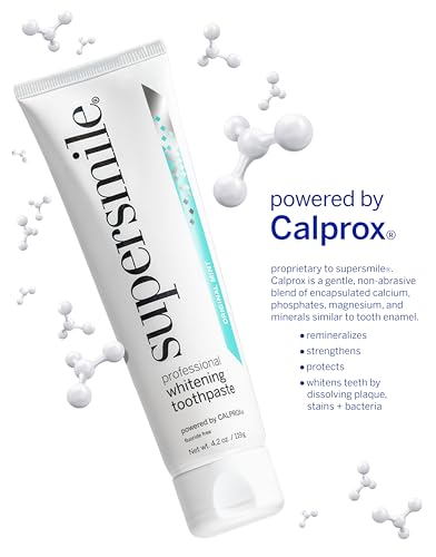 Image of Supersmile Original Mint Whitening Toothpaste, Fluoride-Free, 4.2 Oz | Calprox Powered, Whitens 5.5 Shades in 7 Days, Signature Wild Mint Flavor, Veneer Safe, Sensitivity-Free, SLS-Free