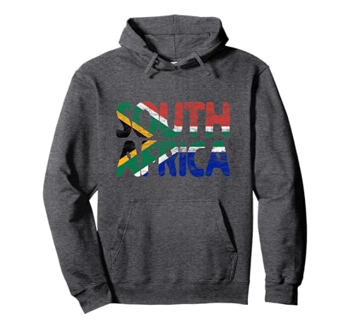 South Africa Flag Travel Safari Cape Town African Vacation Pullover Hoodie