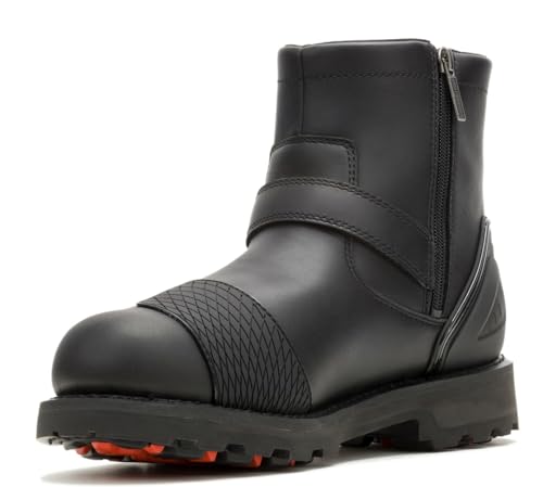 Harley-Davidson Men's Shrader Skull Ride WP Leather Motorcycle Boots, D963192