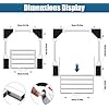 Washer Dryer Stacking Kit, Universal 29/28/27/26/25/24 Stackable with Pull-Out Drying Rack, Adjustable Stacking Kit for Washer and Dryer, Connecting Frame with Ratchet Strap
