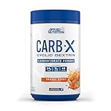 Applied Nutrition Carb X Highly Branched Cyclic Dextrin Carbohydrates, Intra & Post Workout Carbs Powder, Fuel Training & Recovery, Vegan, Gluten Free, Sugar Free, 1.2kg 48 Servings (Orange Burst)