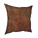 n/a Taie d'oreiller en cuir marron décoratif Coussin de décoration créative Coussin de coussin 45 * 45cm (Color : A, Size : 40x40cm)