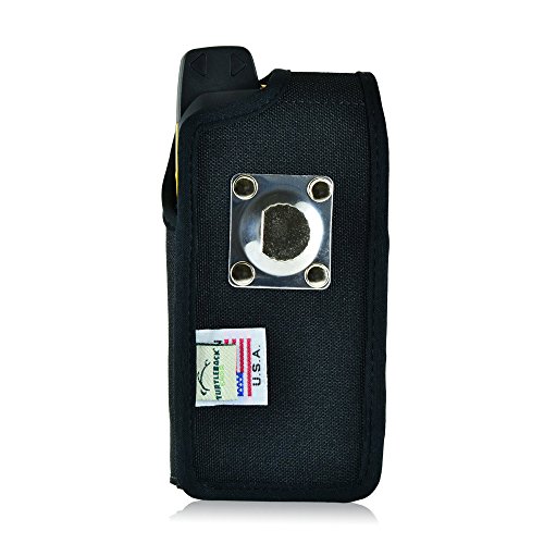 Turtleback Belt Clip Holster Case Fits Sonim Xp6, Nylon Vertical Heavy Duty Black Nylon Pouch, Made In Usa #TOP2