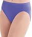 Hanes Women's 5 Pack Microfiber Hi-Cut, Assorted/Black, 9