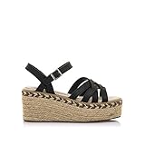 Tipo de tacón Plataforma Sandalias Mujer mustang  Sandalias OBI 50406  mustang Mujer  Sandalias Plataforma  Cierre con Hebilla  49262  Negro  39