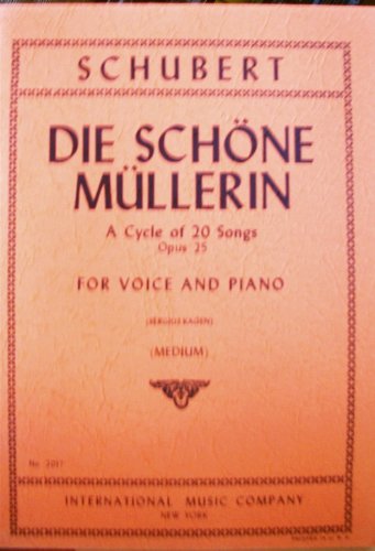 Die Schone Mullerin: A Cycle of 20 Songs (Voice... B003BL4TIY Book Cover