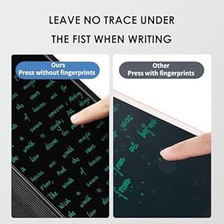 6.5 Inch LCD Writing Tablet, Reuseable Digital Notebook, Portable Full Screen Digital Notepad, Electronic Notepad for Taking Notes, Office, Study, Teaching