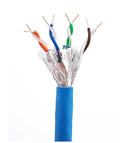 Cable de red Cables Direct Online CAT7 500ft Azul miniatura 3