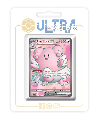 Leuphorie ex 201/167 carte Pokémon Mascarade Crépusculaire EV06 coffret de 10 cartes