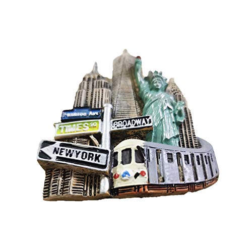 Imán de Nevera Decorativo 7x9 cm Souvenir USA miniatura 2
