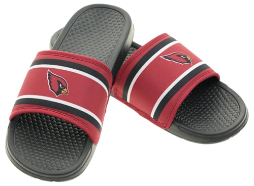Image of FOCO NFL Team Printed Slide Sandals - Officially Licensed Football Fan Footwear for Comfort & Style