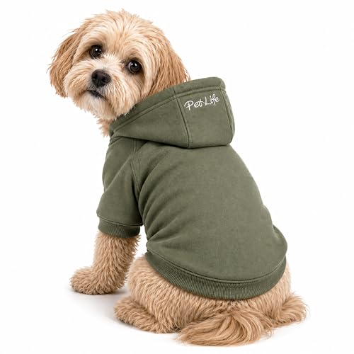 Sweat à capuche pour chien Pet Life doux cocon pour grand chien L - 6