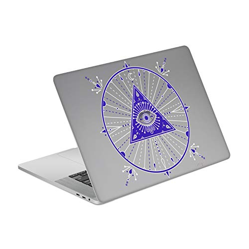 Autocollant MacBook Pro 16 A2141 vinyle anti-rayures Marine Mandala