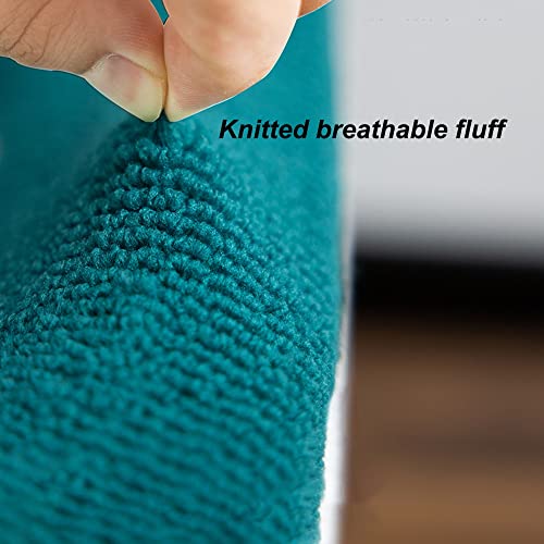 Gukasxi 4 Stück WC-Sitzwärmer Toilettensitzauflagen, Toilettensitzbezug Warm mit Griff, Waschbare Toilettensitzauflagen für Alle WC-Sitze – Bild 3