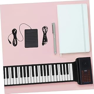 WESIEVYA 88 Rouleau De Piano Pianos Numériques Clavier Pliant Piano Pour Enfants Piano Numérique Plier Le Piano Pianos Pour Enfants Piano De Voyage Piano Pliant Portatif Black Gel De Silice - Les Beatles, Paul McCartney, John Lennon, RIngo Starr, George Harrison WESIEVYA 88 Rouleau De Piano Pianos Numériques Clavier Pliant Piano Pour Enfants Piano Numérique Plier Le Piano Pianos Pour Enfants Piano De Voyage Piano Pliant Portatif Black Gel De Silice – Image 6