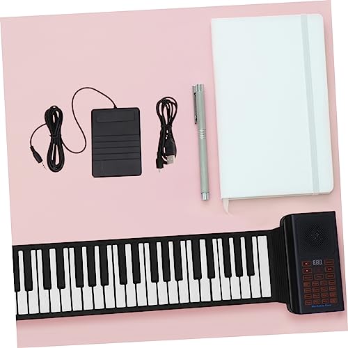 WESIEVYA 88 Rouleau De Piano Pianos Numériques Clavier Pliant Piano Pour Enfants Piano Numérique Plier Le Piano Pianos Pour Enfants Piano De Voyage Piano Pliant Portatif Black Gel De Silice - Les Beatles, Paul McCartney, John Lennon, RIngo Starr, George Harrison WESIEVYA 88 Rouleau De Piano Pianos Numériques Clavier Pliant Piano Pour Enfants Piano Numérique Plier Le Piano Pianos Pour Enfants Piano De Voyage Piano Pliant Portatif Black Gel De Silice – Image 7
