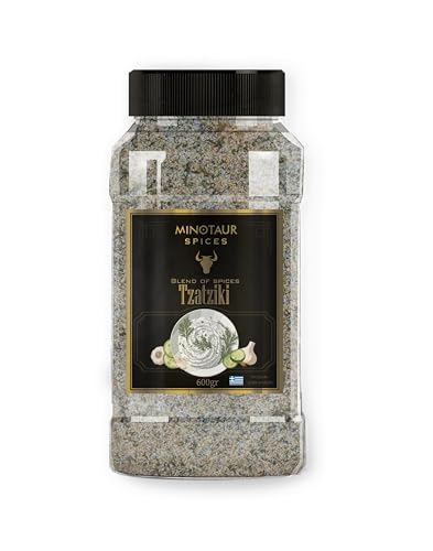 Minotaur Spices I Tzatziki Gewürz 600 g I Griechische Dip-Gewürzmischung für Tzatziki in der...