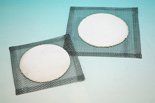 Beyondsupply-Wire Gauze Square Bunsen Burner Ceramic Net Mesh Support a Set of 7