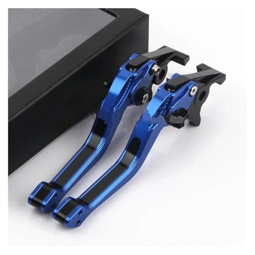 Levier de frein et d'embrayage moto Suzuki GSXR 750 600 2006-2010 bleu