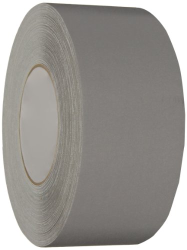 Image of Polyken 510 Gray (Silver) Gaffers Tape 2.83 inch x 55 Yards, Professional Grade, UV Fluorescent, No Residue, Non-Reflective (Gaff Tape), 1 Roll
