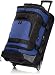 AmazonBasics Ripstop Rolling Travel Luggage Duffle Bag With Wheels - 26 Inch, Blue
