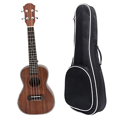 Ukulele Fini Mat en Bois d’acajou 23 Pouces Concert Traditionnel Ukulele Uke Hawaii Enfants Petite Guitare avec Sac Gig… - Les Beatles, Paul McCartney, John Lennon, RIngo Starr, George Harrison Ukulele Fini Mat en Bois d'acajou 23 Pouces Concert Traditionnel Ukulele Uke Hawaii Enfants Petite Guitare avec Sac Gig…