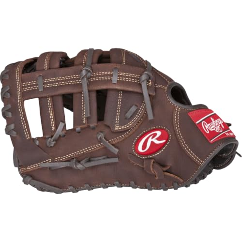 Rawlings | PLAYER PREFERRED Baseball First Base Glove | Left Hand Throw | 12.5" - Single Post Double Bar Web - image 2