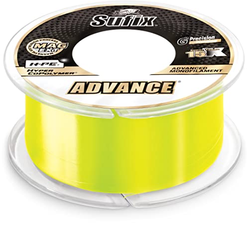 Advance Monofilament 10 lb Neon Lime - 330 Yds