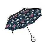 jellyfish lake palau Ideales Geschenk: Dieser Cars Reverse Regenschirm ist ein notwendiges Werkzeug für Ihr Auto, auch ein kreatives Geschenk für ein kreatives Geschenk für Ihre Eltern, Freunde, Kollegen, Liebhaber usw