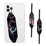Switchbands Phone Grip Strap - Reversible Finger Holder for Phone Back, Customizable Anti-Slip Design, Wireless Charging Compatible Detachable Holder for iPhone - Astral Realm