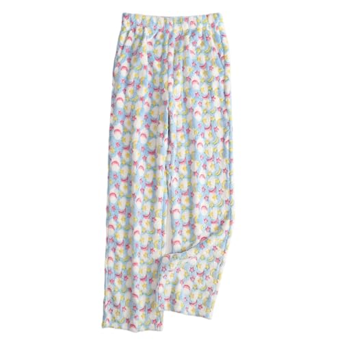 Genérico Pijama de Navidad Pantalones de Invierno Mujer Talla