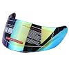 Motorcycle Helmet Visor Lens Windshield Protective Cover Replacement for 316 902 AGV K5 K3SV (Colorful)