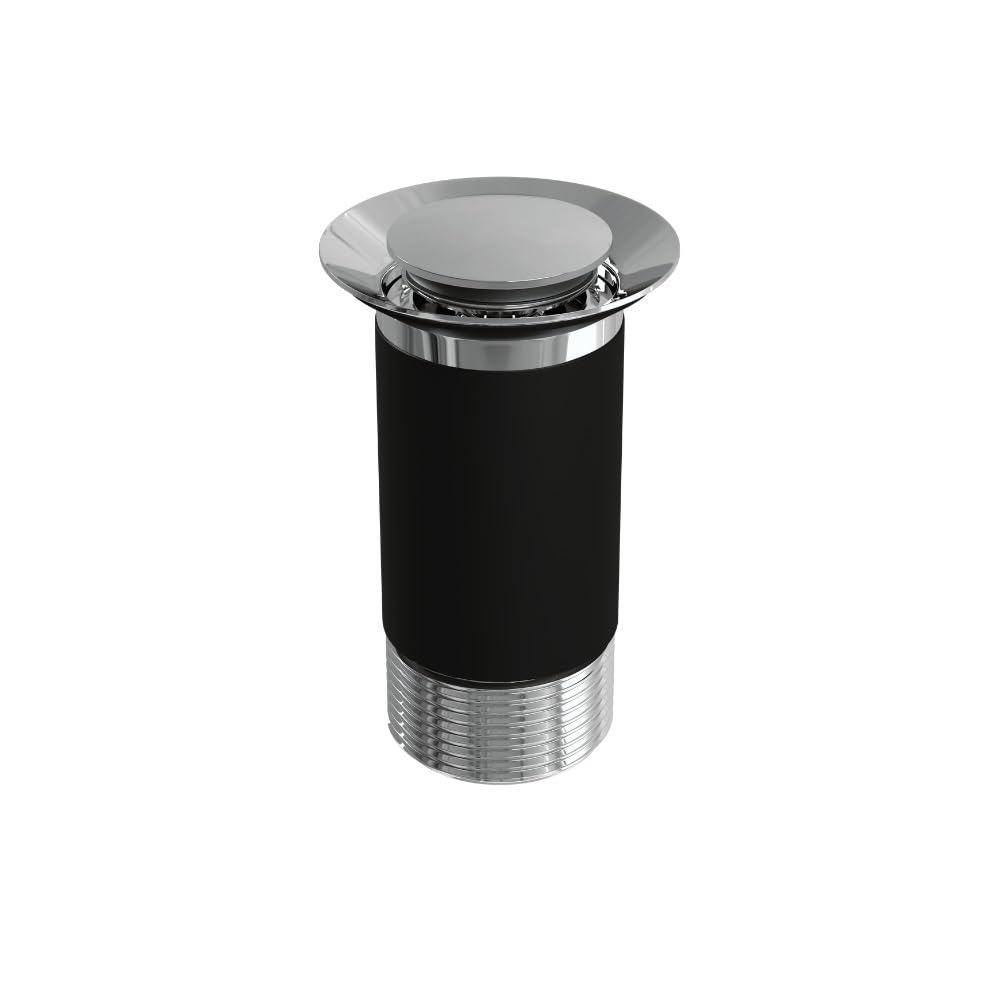 Top-Fix Chrome Easy Fit Basin Sink Click Clack Pop-Up Top Fix Waste Trap - Unslotted - Pbw-Top-02-Ch (Pdt-000600)