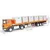 BDTCTK Parent-Child Interactive Toddler Truck Toy - Large Transport Container Model with Sound & Light, Pull-Back Design + Storage & Food Props, for Kids Boys Girls Ages 3+