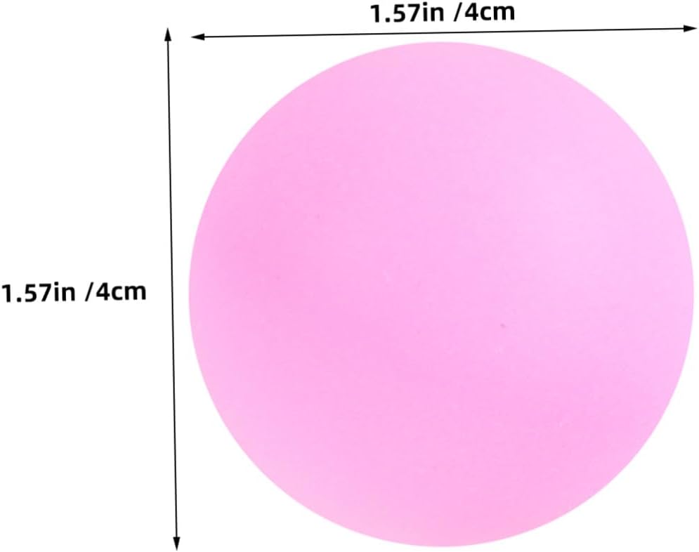 150pcs Pink Seamless Table Tennis Balls for Training Entertainment Plastic Game Competition Balls for Raffle Sports Serving Machines Party Activities and Hand-Eye Coordination