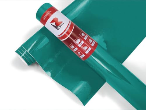 ORACAL 951 Sea Green Metallic Gloss Permanent Adhesive Vinyl Roll for Craft and Sign Cutters (12in x 5ft Roll)