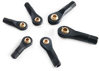 Ball Head Holder Tie Rod End M2 M2.5 M3 Ball Joint Link Rod End for RC Model Car Airplane Boat 10pcs (M2)