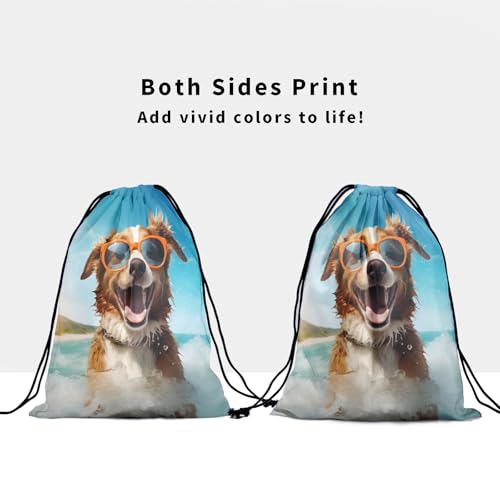 Image of Nerxy Pet Gymnastics Grip Bag Dog Cat Drawstring Grip Bags Puppy Shoe Bag Gym Storage Pouch