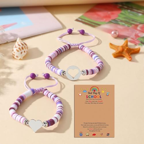 Image of Back To School Matching Bracelets Back to School Bracelet Adjustable Bracelets Jewelry