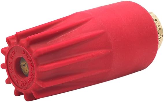 P.A. UR32 1/4 in F Brass Rotating Nozzle, 5100 psi Size 04