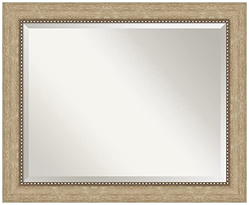 Amanti Gold Bathroom Mirror 27x33 Over Sink Vanity