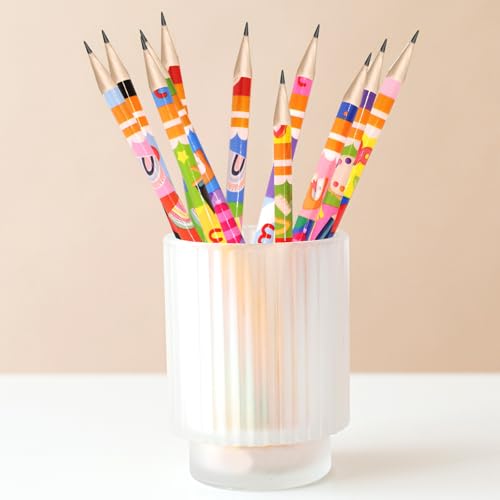 Fancy Land Lápices escolares de grafito 50 piezas miniatura 2